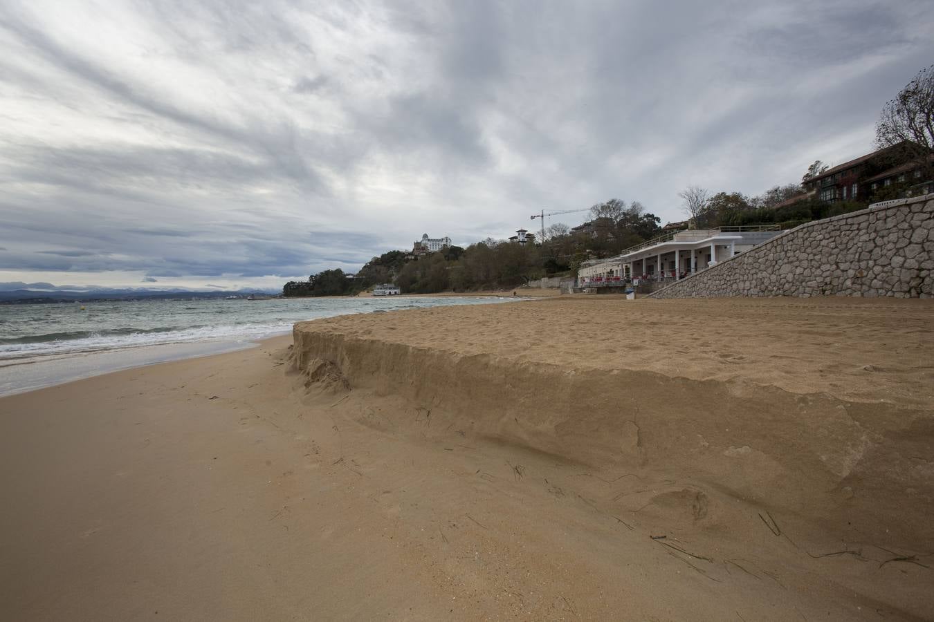 Fotos: Así ha dejado La Magdalena el temporal de mar