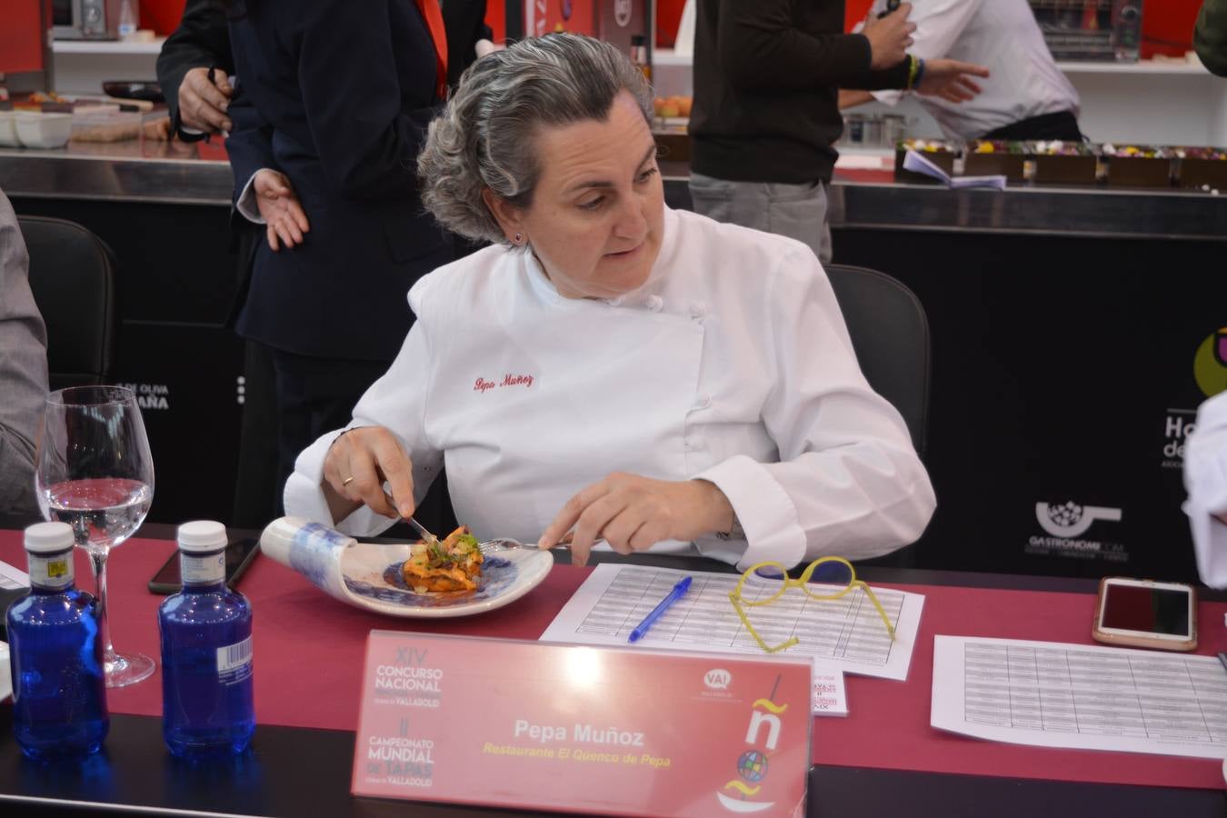 La ciudad castellana acoge el Campeonato Mundial de Tapas y el XIV Concurso Nacional, en el que participan los cocineros Francisco Cotera, del Balneario de Solares, y Nacho Pérez Malagón, de El Pericote de Tanos