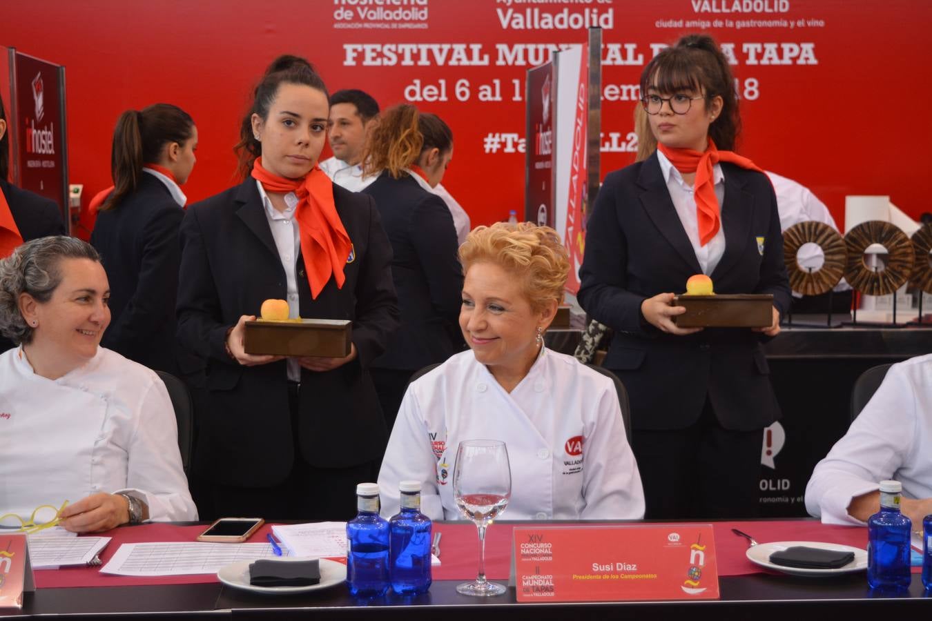 La ciudad castellana acoge el Campeonato Mundial de Tapas y el XIV Concurso Nacional, en el que participan los cocineros Francisco Cotera, del Balneario de Solares, y Nacho Pérez Malagón, de El Pericote de Tanos