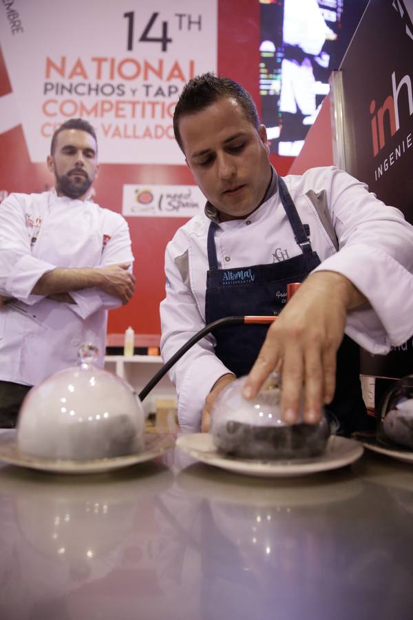 La ciudad castellana acoge el Campeonato Mundial de Tapas y el XIV Concurso Nacional, en el que participan los cocineros Francisco Cotera, del Balneario de Solares, y Nacho Pérez Malagón, de El Pericote de Tanos