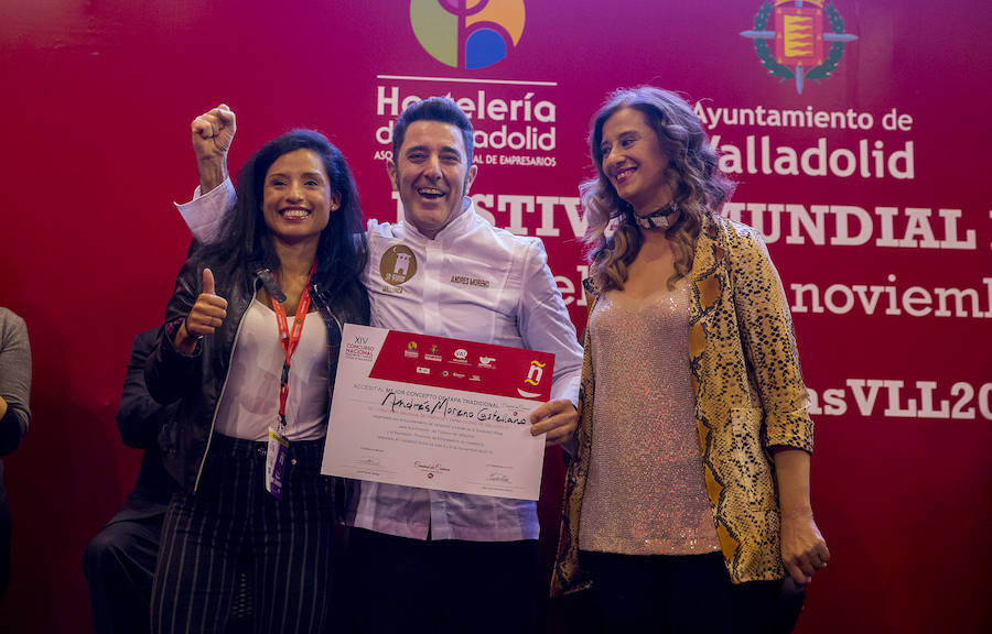 El chef cántabro Francisco Cotera, accésit al mejor concepto de tapa en el Concurso Nacional