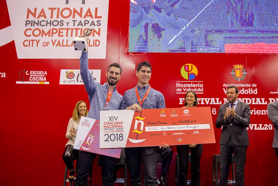 El chef cántabro Francisco Cotera, accésit al mejor concepto de tapa en el Concurso Nacional