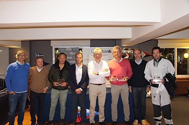 Foto de familia de todos los premiados en el trofeo Liberbank-JP Morgan.