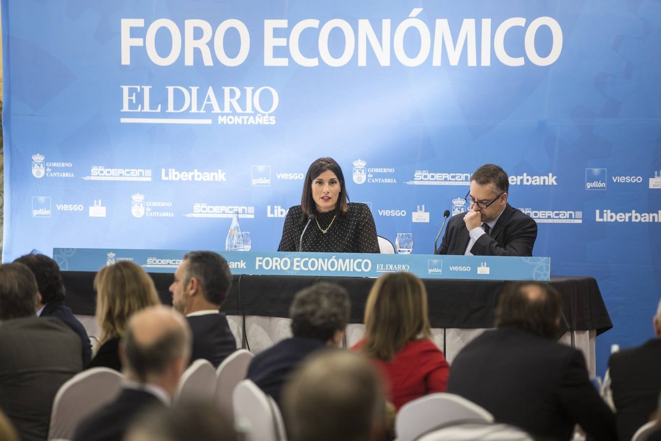 Fotos: La alcaldesa Gema Igual, en el Foro Económico de El Diario Montañés