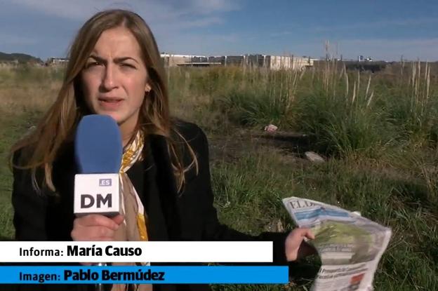 Reacciones de los vecinos a la construcción del futuro centro comercial.