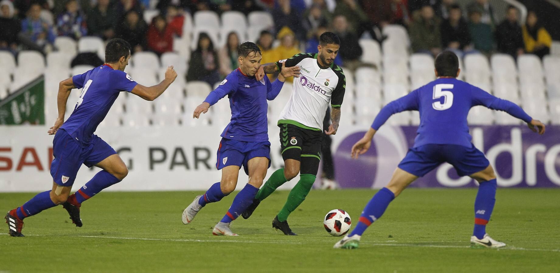 Fotos: las mejores imágenes del Racing-Bilbao Athletic