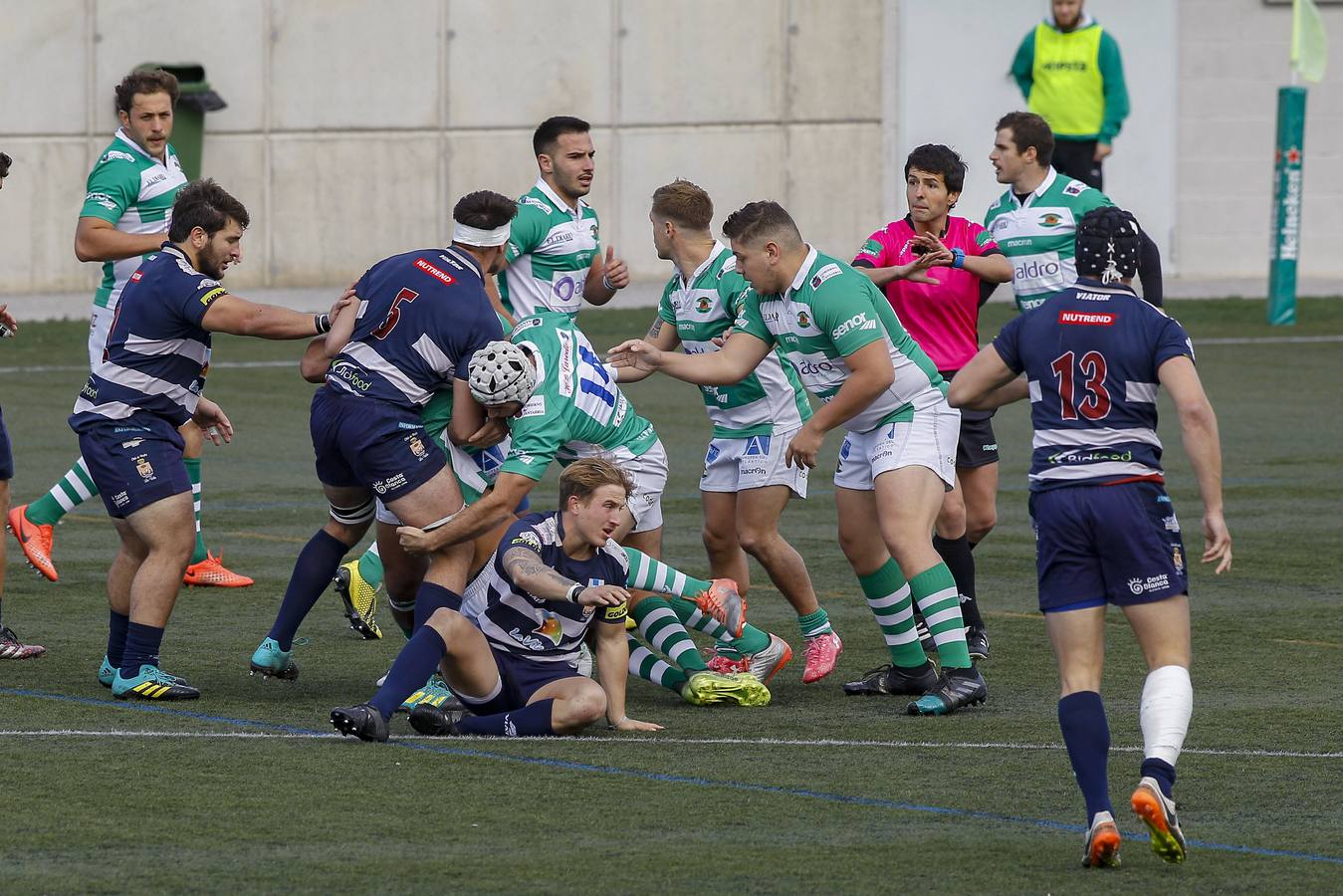 Fotos: Imágenes del partido de rugby Aldro Energía-La Villa