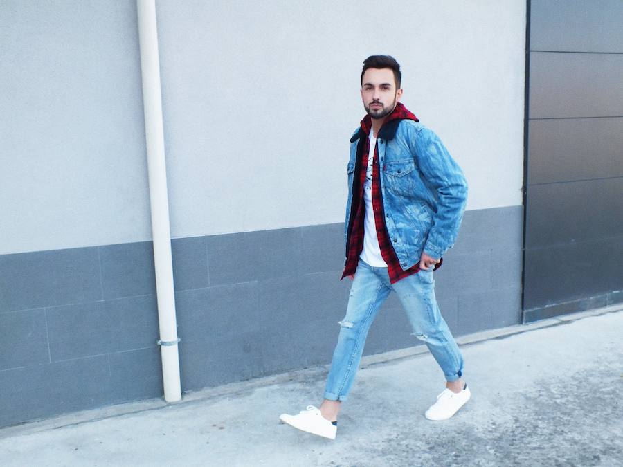 Tendencias y música se fusionan en este total look con prendas de la colección de Justin Timberlake para Levi's