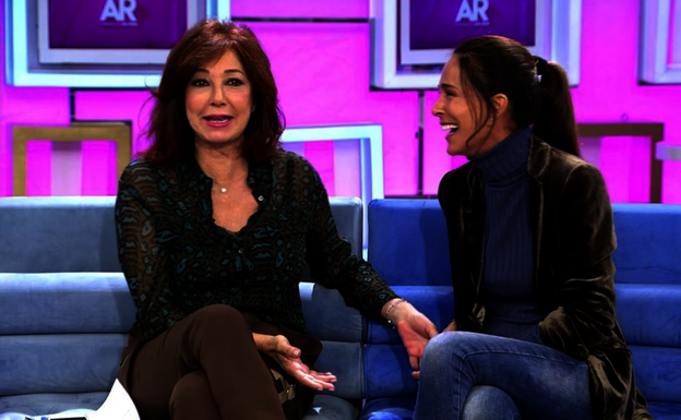 Lydia Bosch visitó a Ana Rosa Quintana en Telecinco.