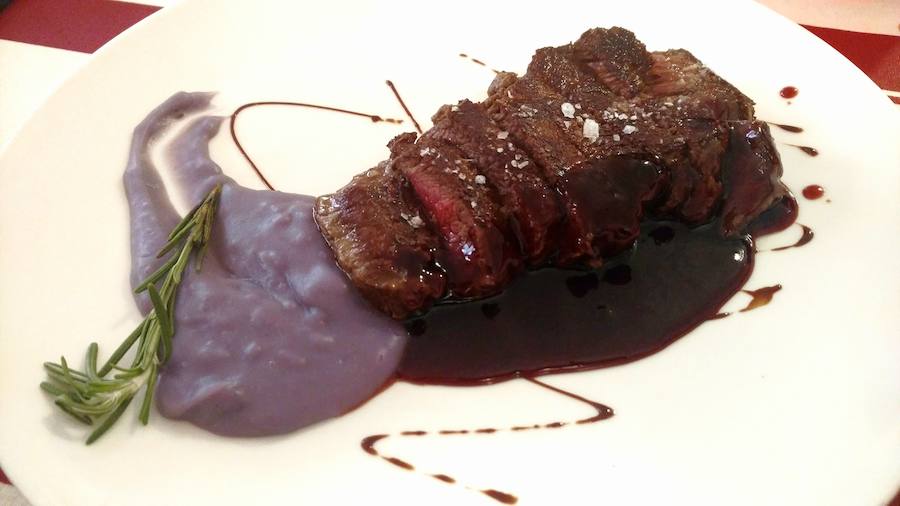 Solomillo con agridulce de cardamomo.
