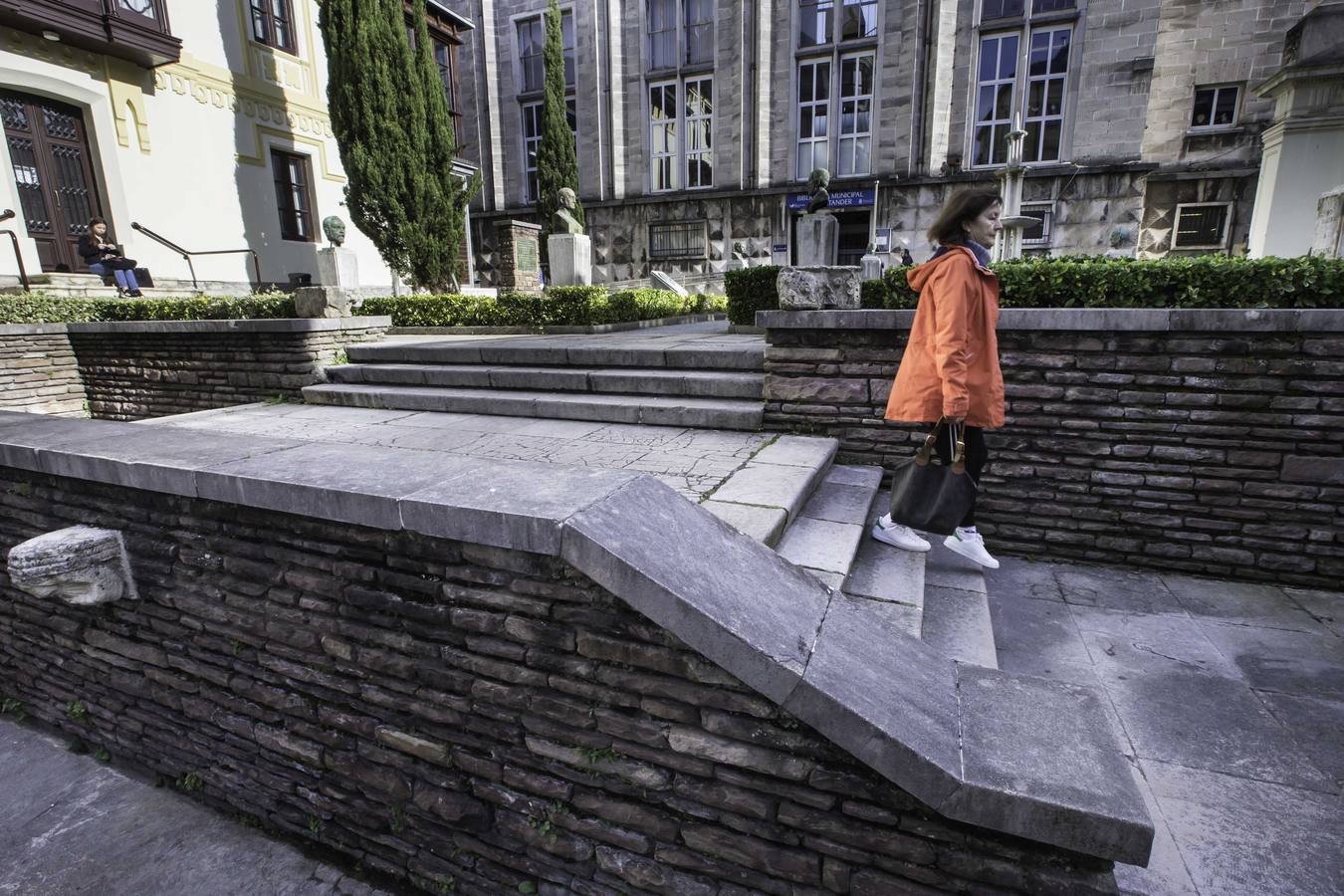 Fotos: La calle Gravina será la futura antesala de entrada a la Biblioteca y al Museo