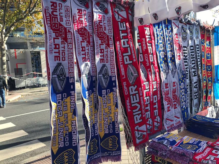 Fotos: River-Boca: pasión en las calles de Madrid