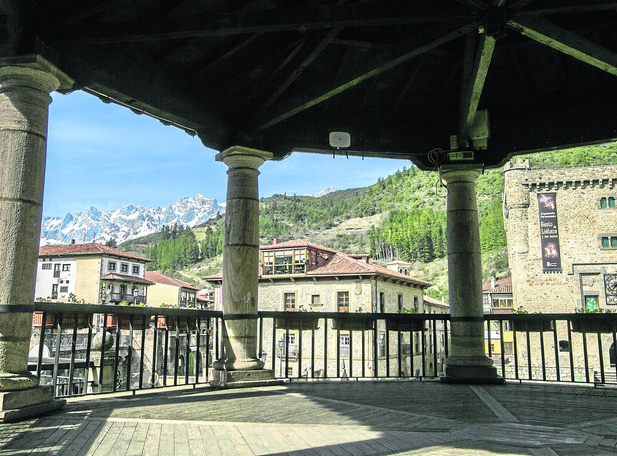 El casco urbano de Potes, uno de los lugares más atractivos de Liébana.