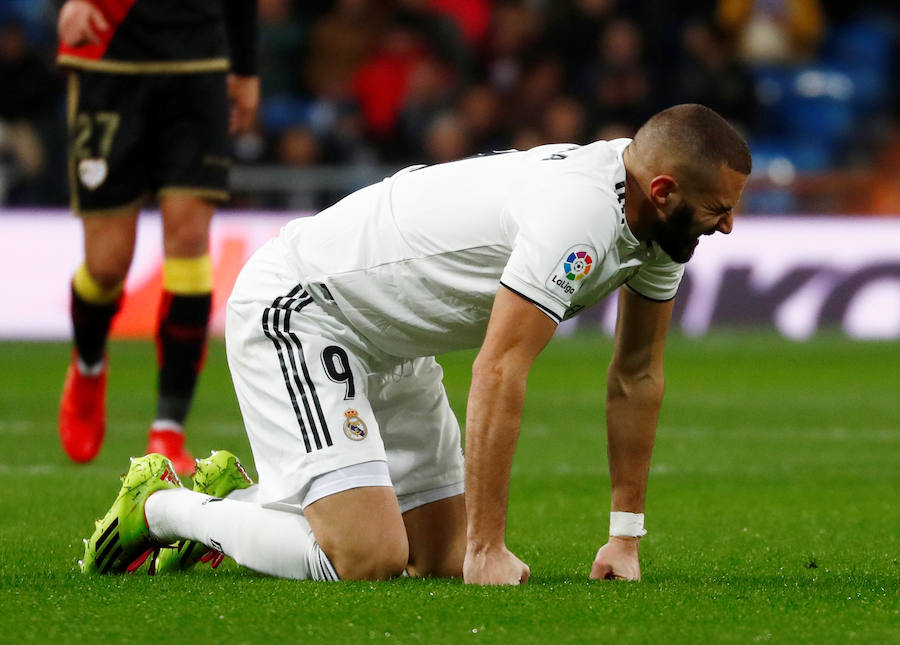 Las mejores imágenes del partido entre el Real MAdrid y el Rayo Vallecano, correspondiente a la 16ª jornada de Liga. 