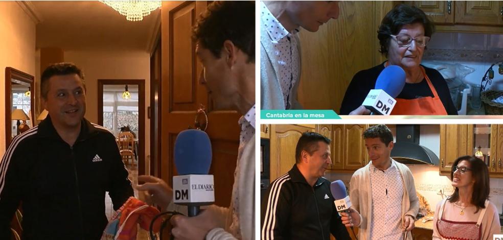 Kike Pérez nos recibió en casa de su madre en Mogro, con quien nos enseñó como hacen la tradicional sopa de pescado y los caracoles. La tía Paqui mostró cómo hace las torrijas.