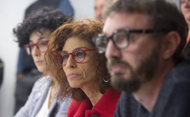 Rosana Alonso, secretaria general de Podemos Cantabria. 