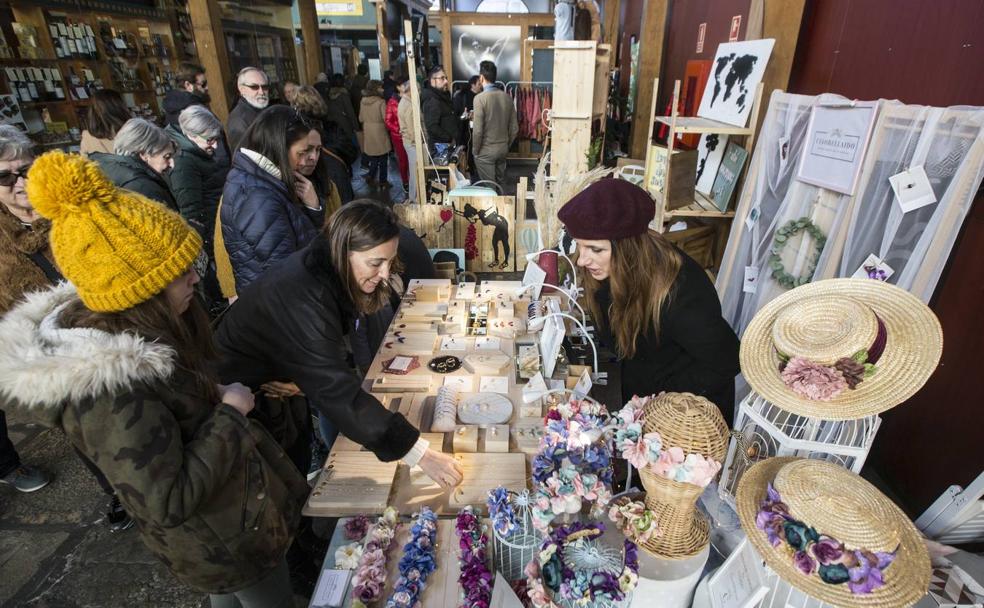 Un mercadillo navideño diferente