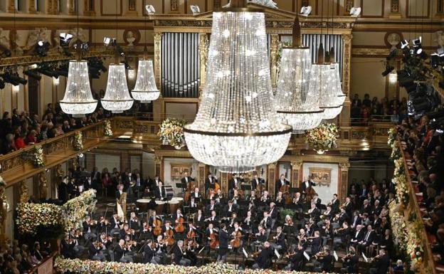 Tradicional Concierto de Año Nuevo en Viena. 