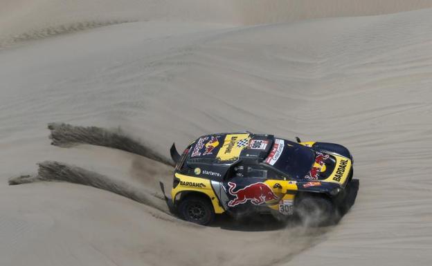 Sebastian Loeb, durante el Dakar 2019. 