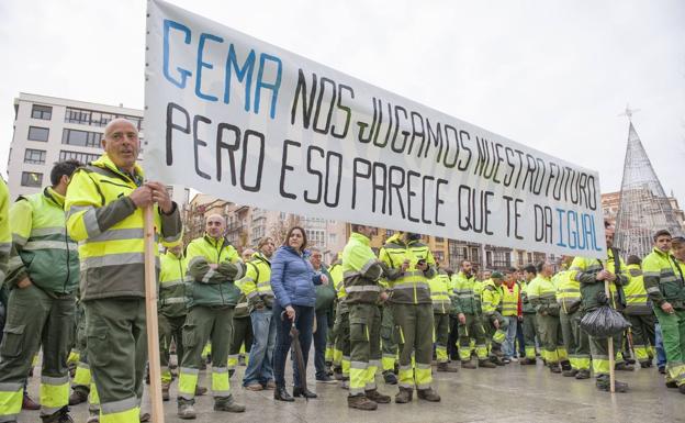 Los trabajadores de Parques y Jardines se movilizarán en lugares emblemáticos de Santander