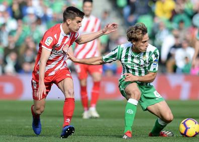 Imagen secundaria 1 - Sergio Canales, uno de los motores de la sala de máquinas del Betis de Setién