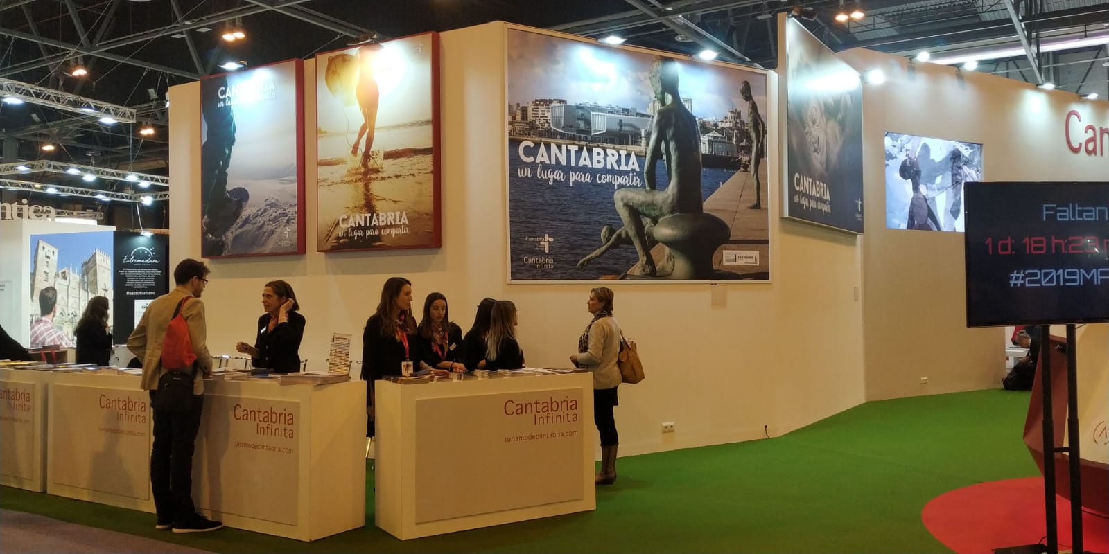 Fotos: Conoce el estand de Cantabria en Fitur 2019