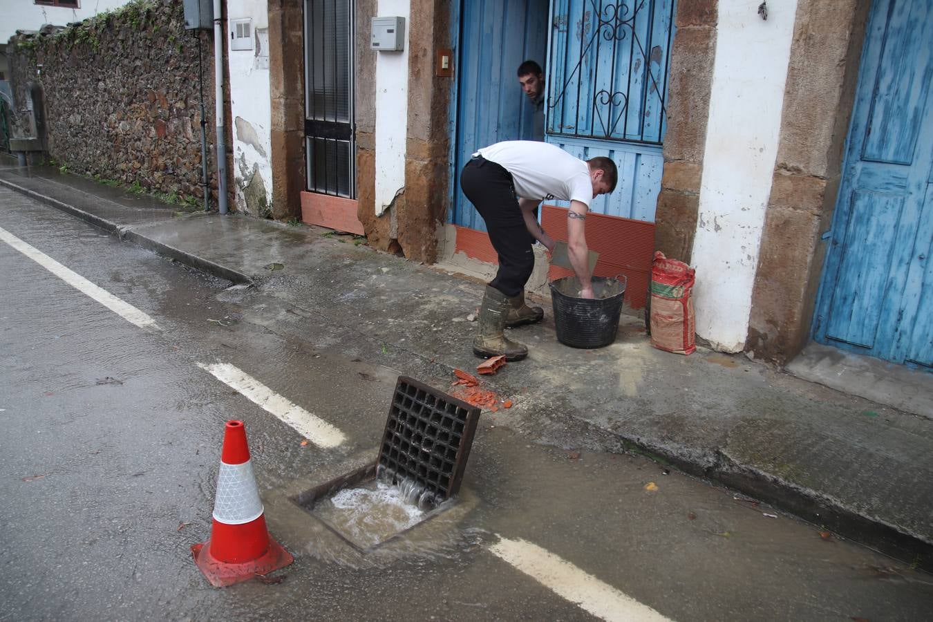 Imágenes de las inundaciones en las zonas de Ampuero y Soba