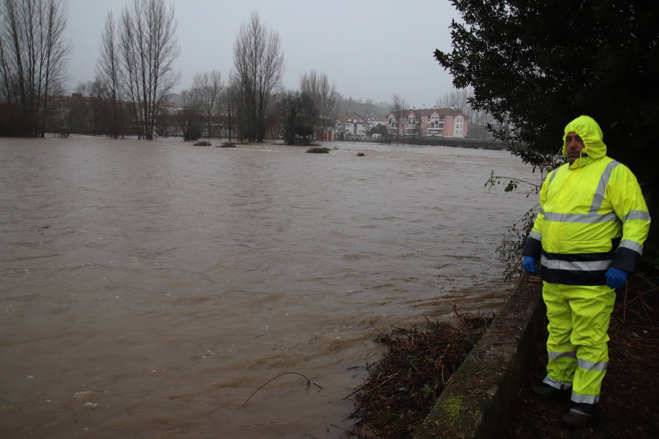 Imágenes de las inundaciones en las zonas de Ampuero y Soba