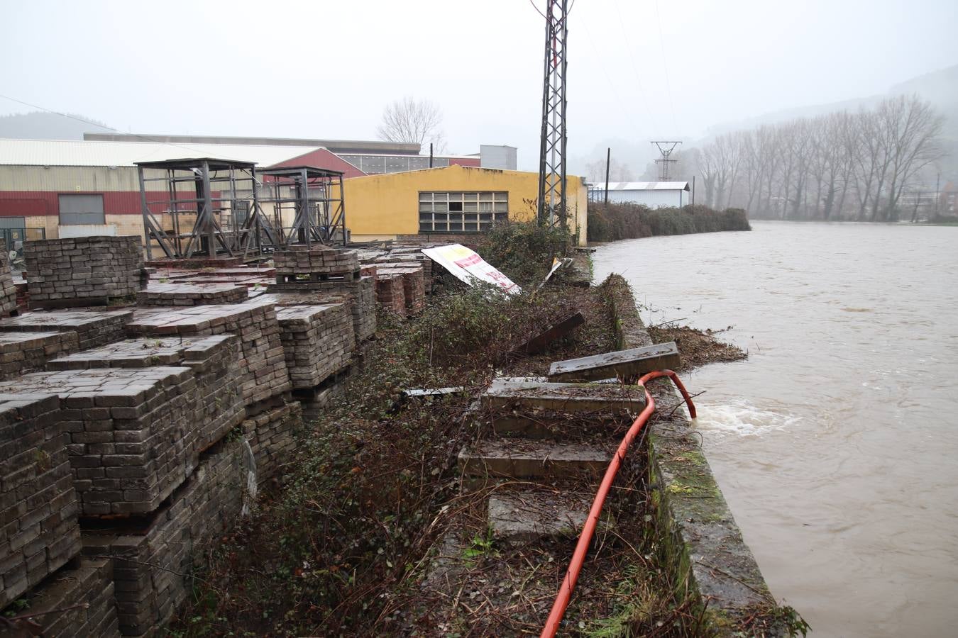 Imágenes de las inundaciones en las zonas de Ampuero y Soba