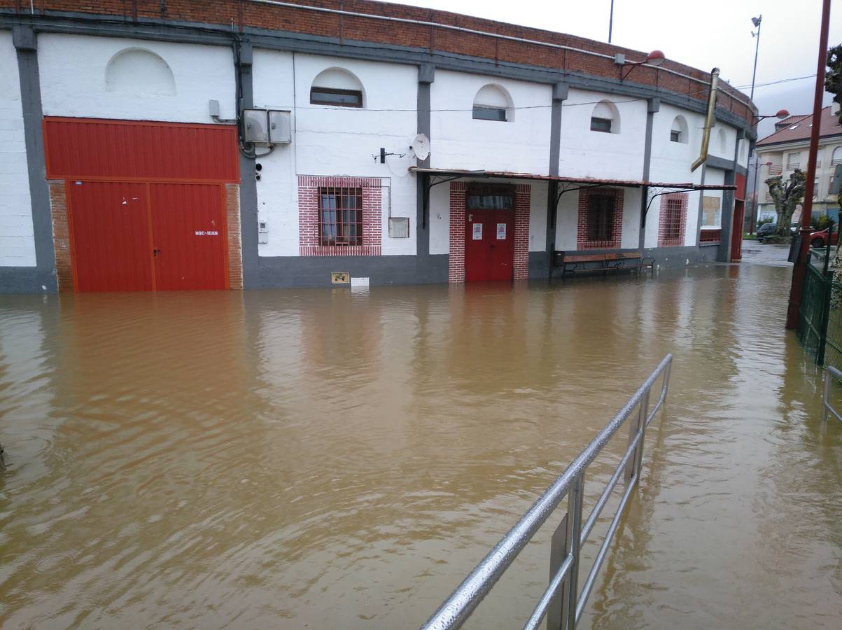 Imágenes de las inundaciones en las zonas de Ampuero y Soba