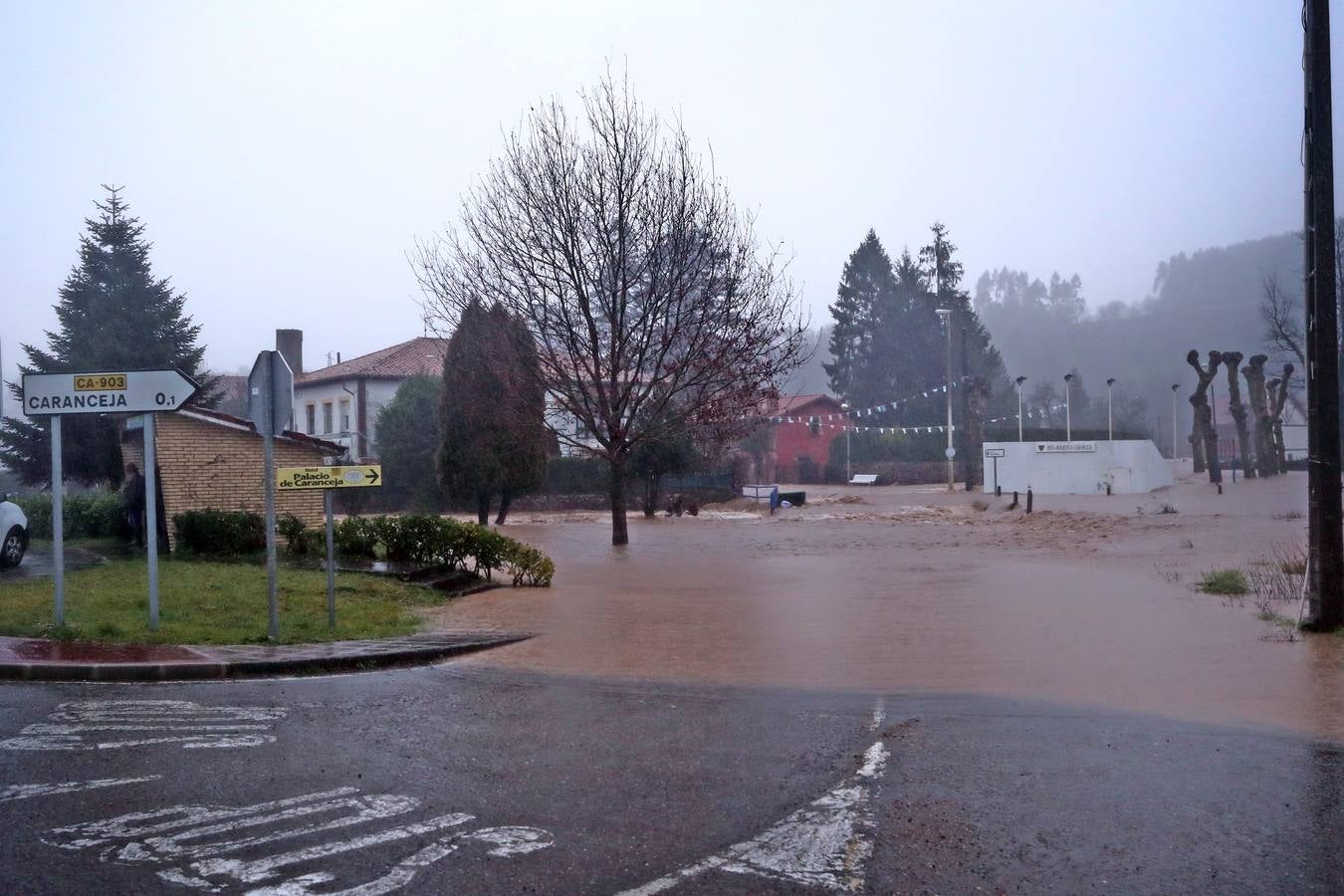 Fotos: Las inundaciones en los municipios de Mazcuerras y Cabezón de la Sal