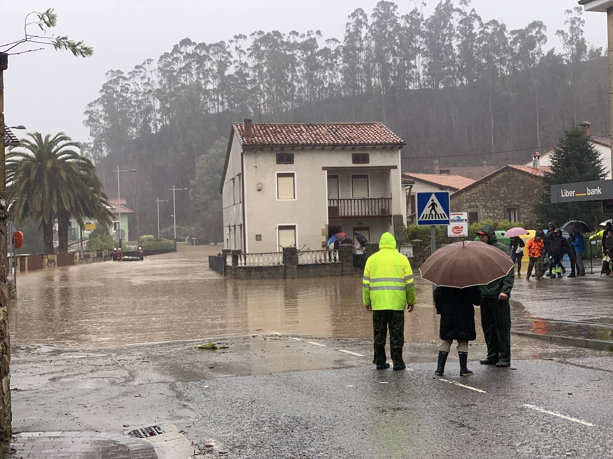 Fotos: Las inundaciones en los municipios de Mazcuerras y Cabezón de la Sal