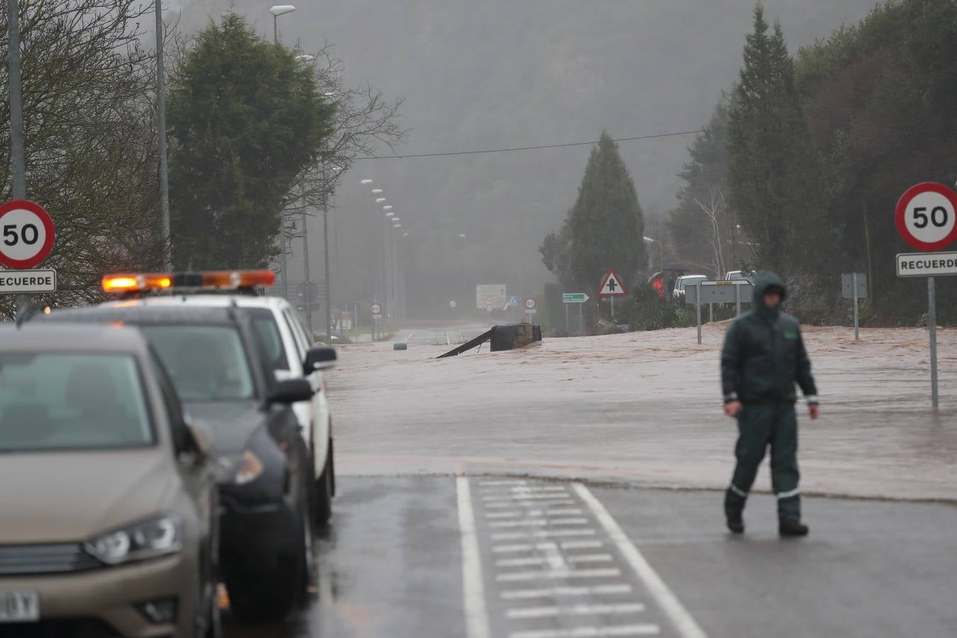 Fotos: Las inundaciones en los municipios de Mazcuerras y Cabezón de la Sal