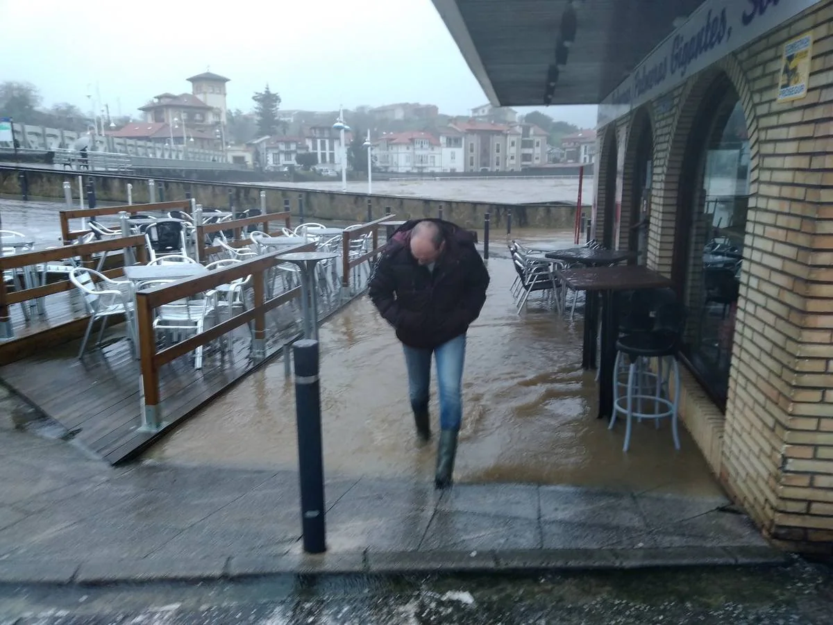 Fotos: Imágenes de las inundaciones en Molleda