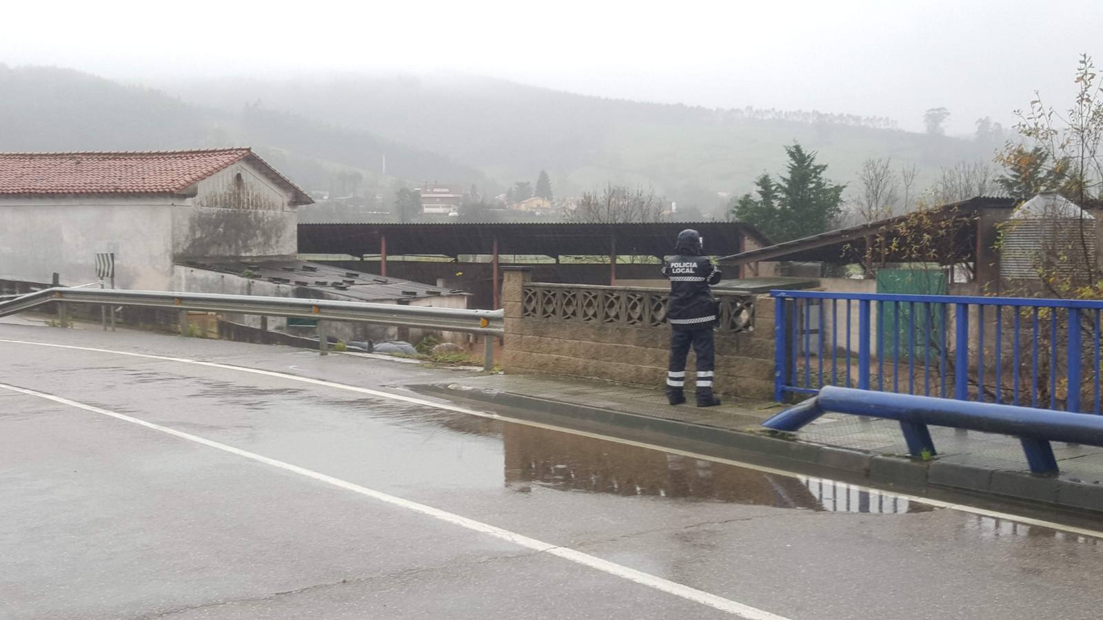 Fotos: Crecida del río Pas a su paso por Salcedo, Vioño y Oruña