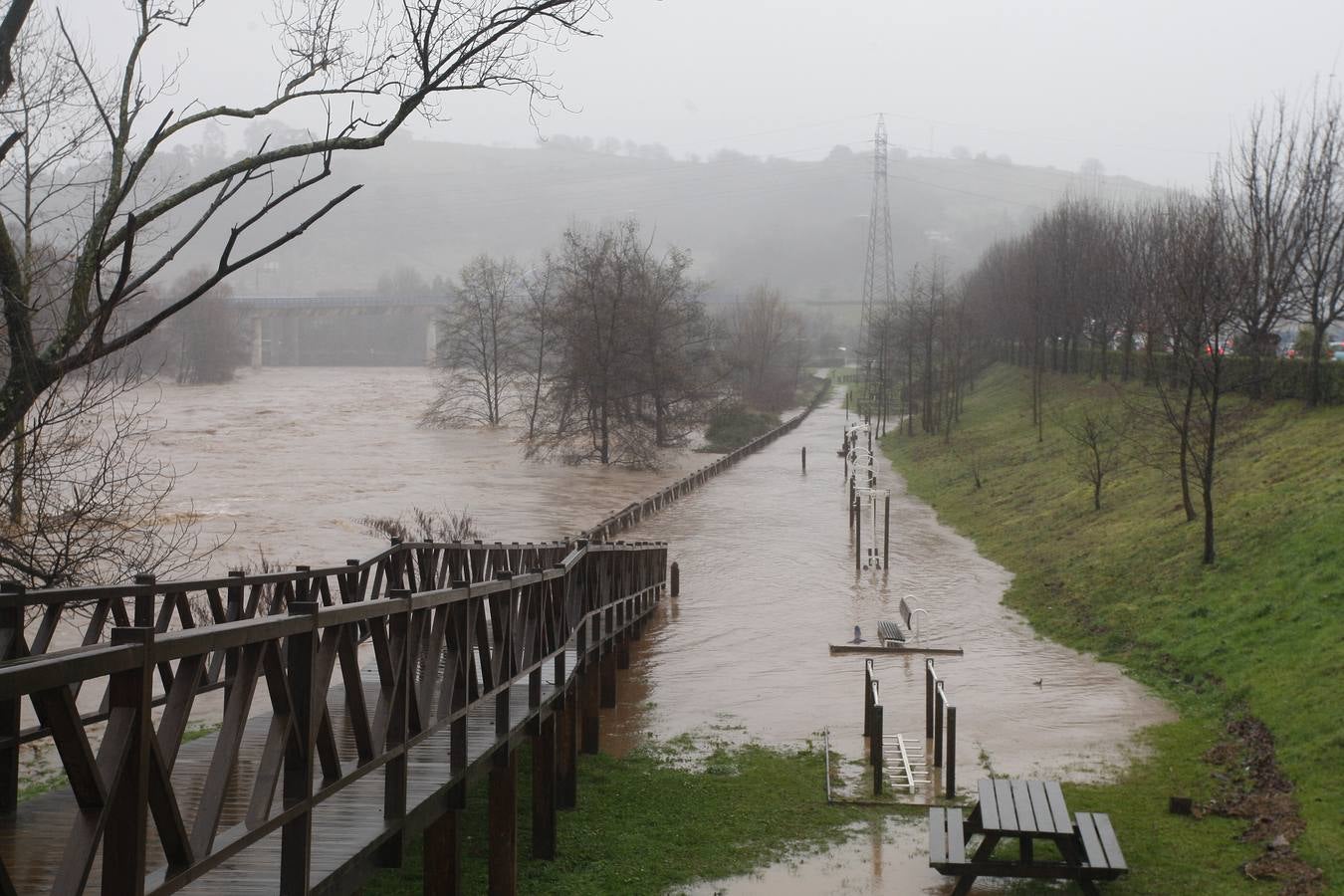 Fotos: Torrelavega inundada