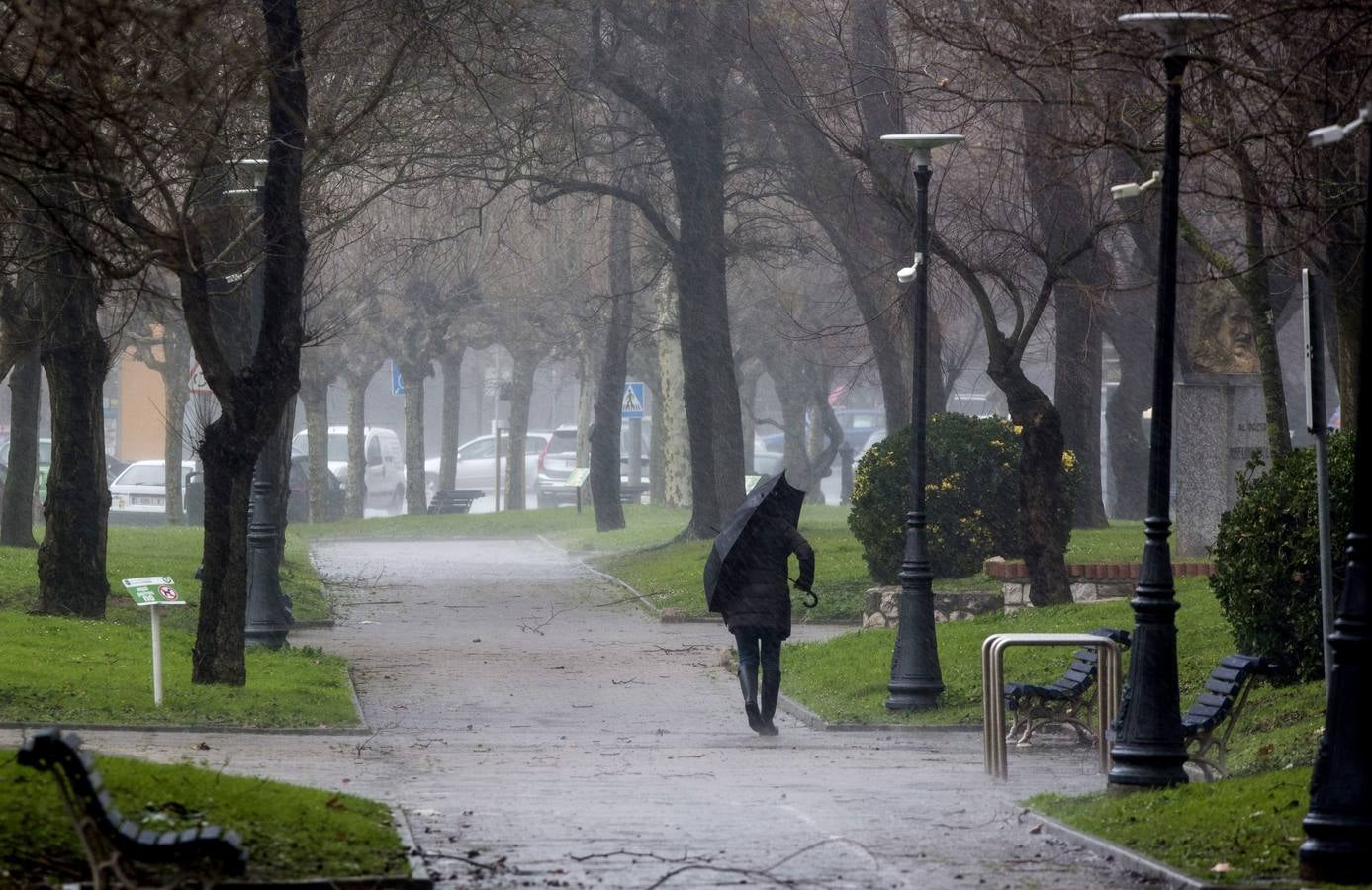 Fotos: La borrasca &#039;Gabriel&#039; deja viento y lluvia en Cantabria