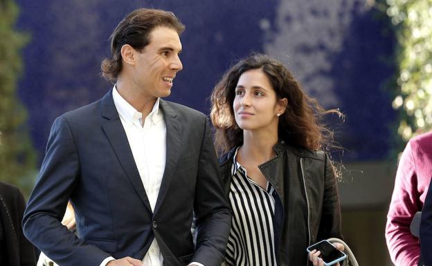 Rafa Nadal y su novia Francisca Perelló, más conocida como Meri.