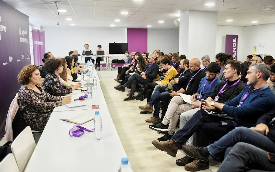 Reunión del Consejo Ciudadano Estatal de Podemos.