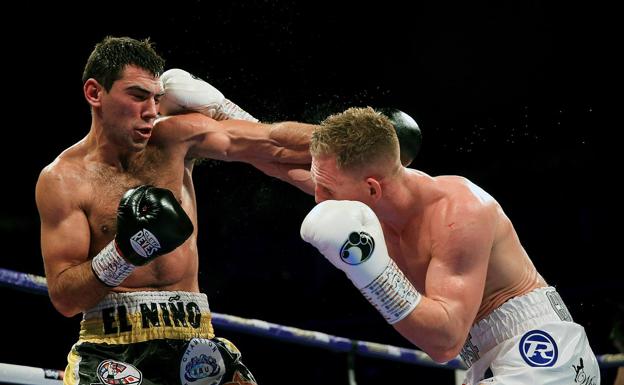 Imagen de un momento de la pelea.