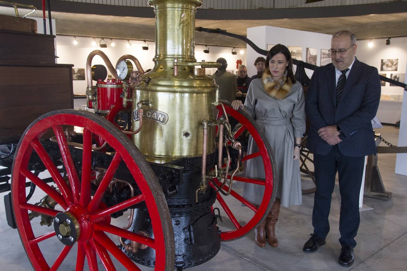 Adquirida tras la explosión del Cabo Machichaco, en 1932 fue vendida al Ayuntamiento de Reinosa cuyo parque de bomberos estaba en Sidenor