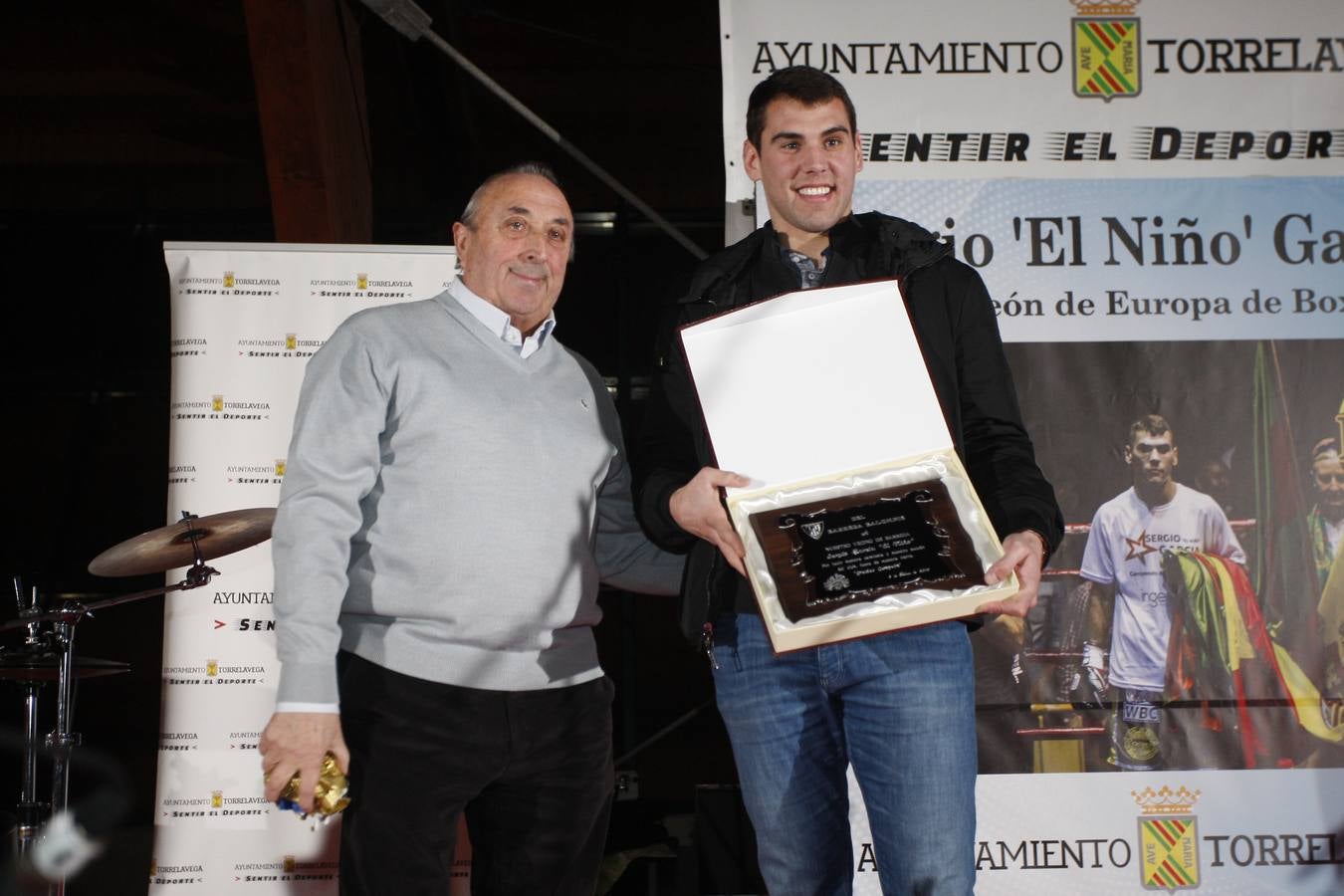 Fotos: Torrelavega homenajea a Sergio &#039;El Niño&#039; García por retener el título de campeón del Europa de peso superwelter