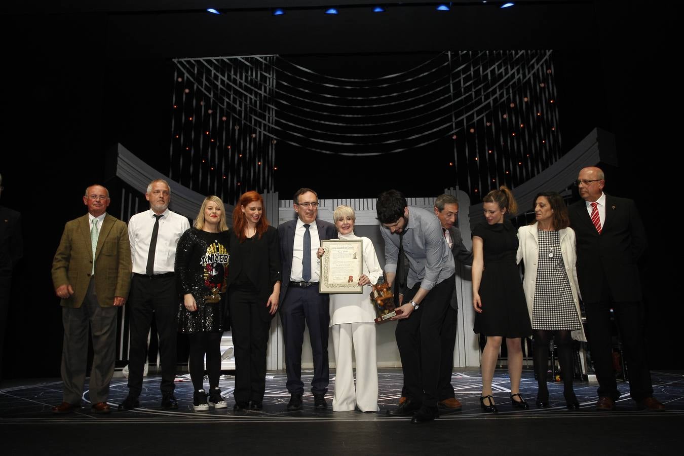 Fotos: Homenaje a Concha Velasco en el Teatro Concha Espina de Torrelavega