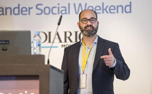 Jesús Enrique Carranza, en la segunda jornada del SSW 2019. 