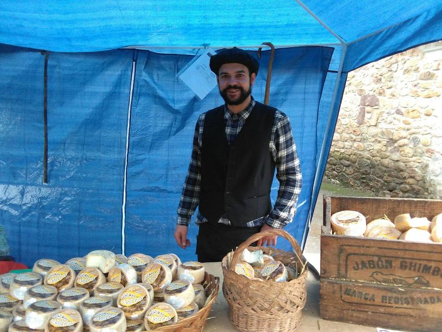 Eduardo García, de la quesería Riscos Pasiegos de Saro.