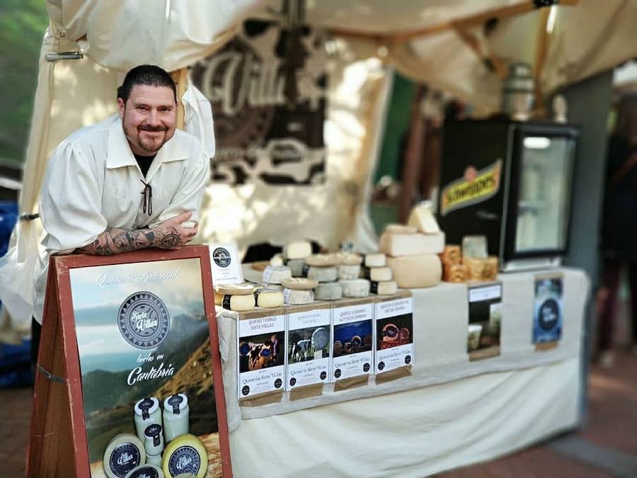 Iván Pérez, de la quesería Siete Villas de San Miguel de Meruelo.