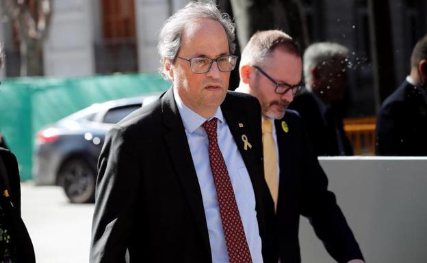 El presidente de la Generalitat, Quim Torra.