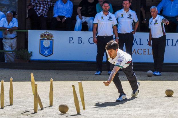 Mario Pinta regresa a la Bolística tras un año alejado de la competición oficial. 