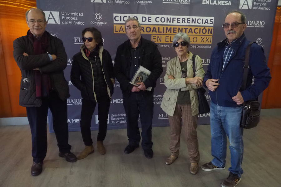 Fernando López del Amo, Pilar González, Nicolás Gomé, Soledad Pérez y Santiago Brubaya. 