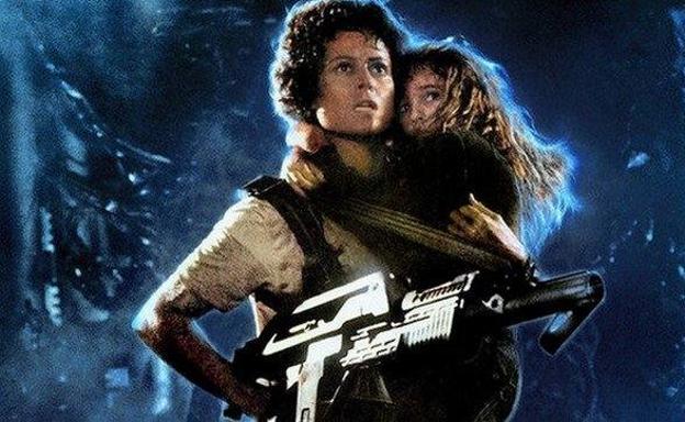 Sigourney Weaver, la brava teniente Ripley de la saga 'Alien'.